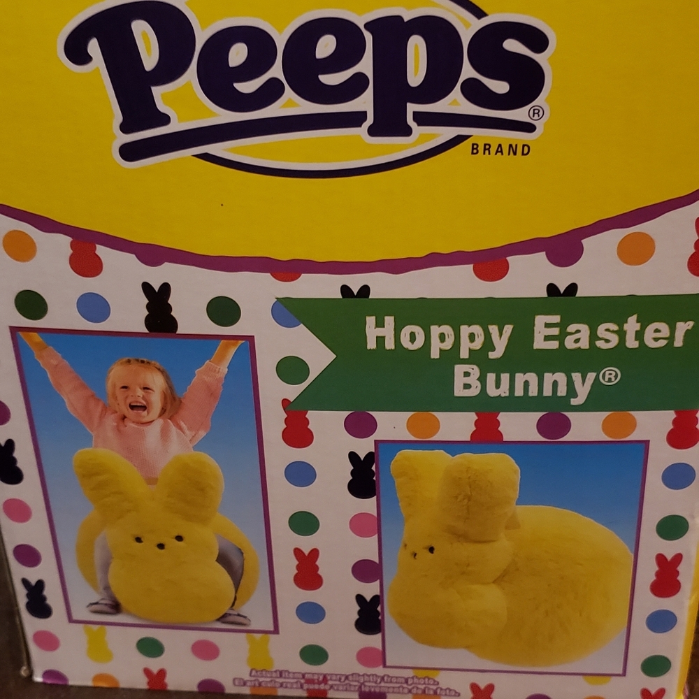 Peeps hoppy Easter bunny bouncing ball
